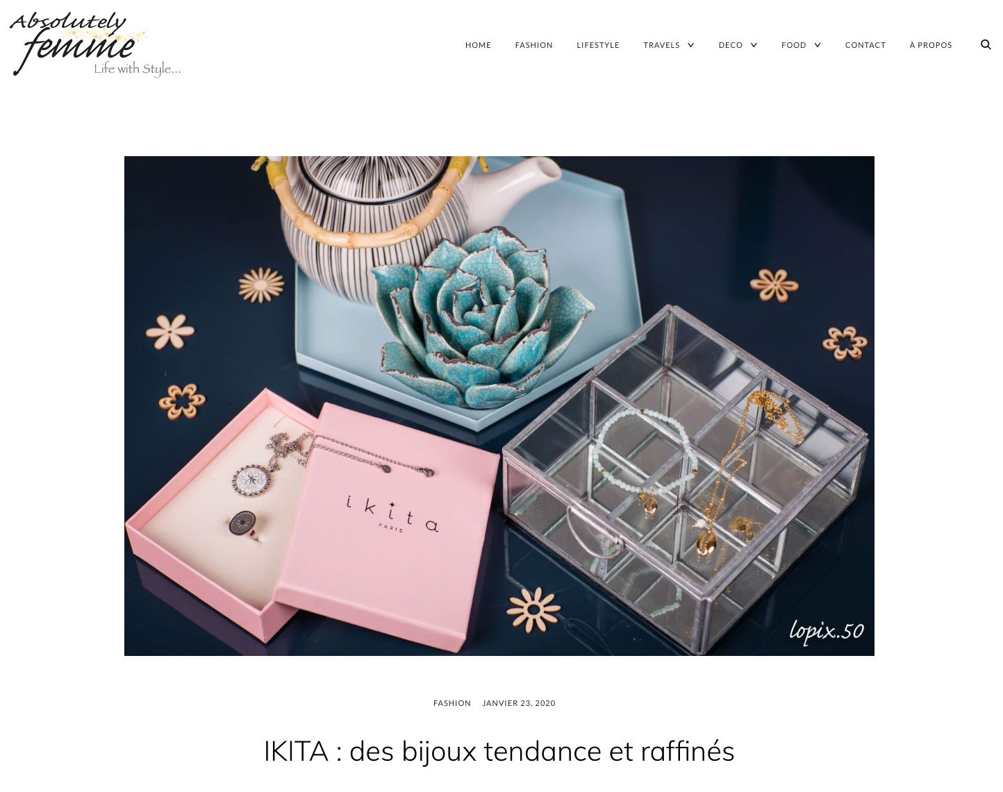 Article dans absolutelyfemme.com