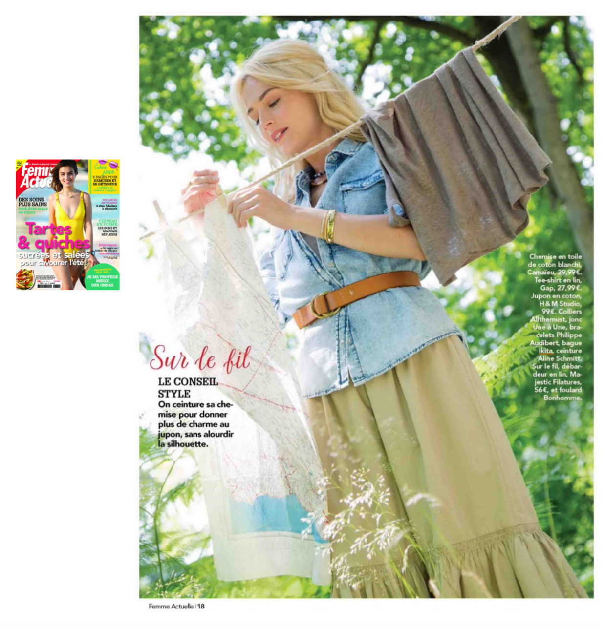 Femme Actuelle n° 1870 du 27 Juillet 2020