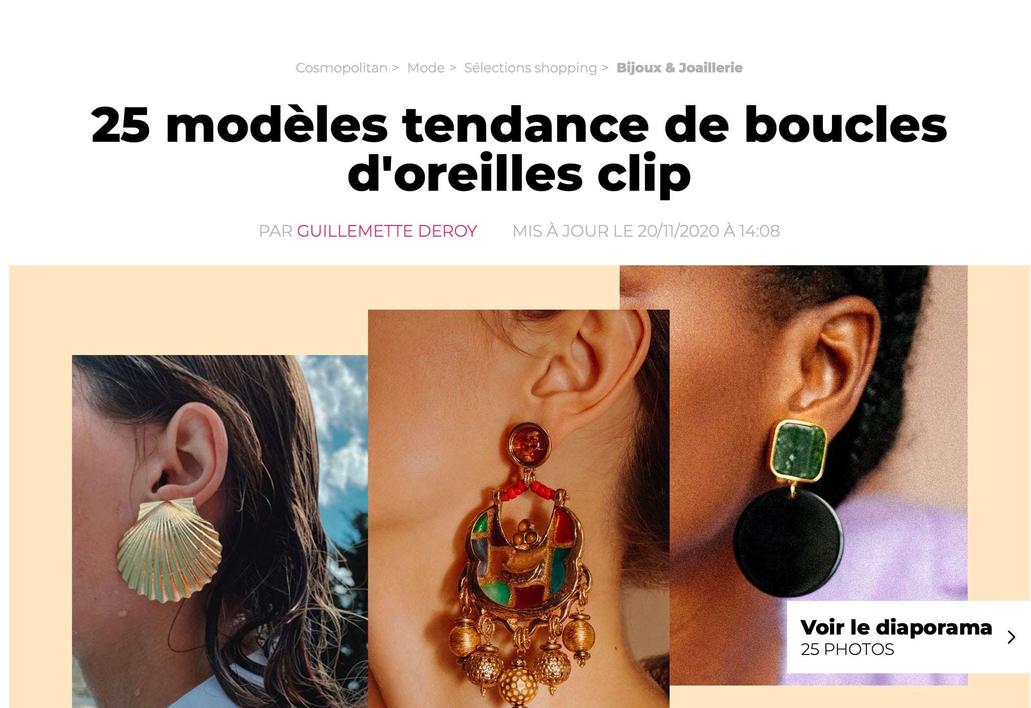 Cosmopolitain.fr 23/11/2020