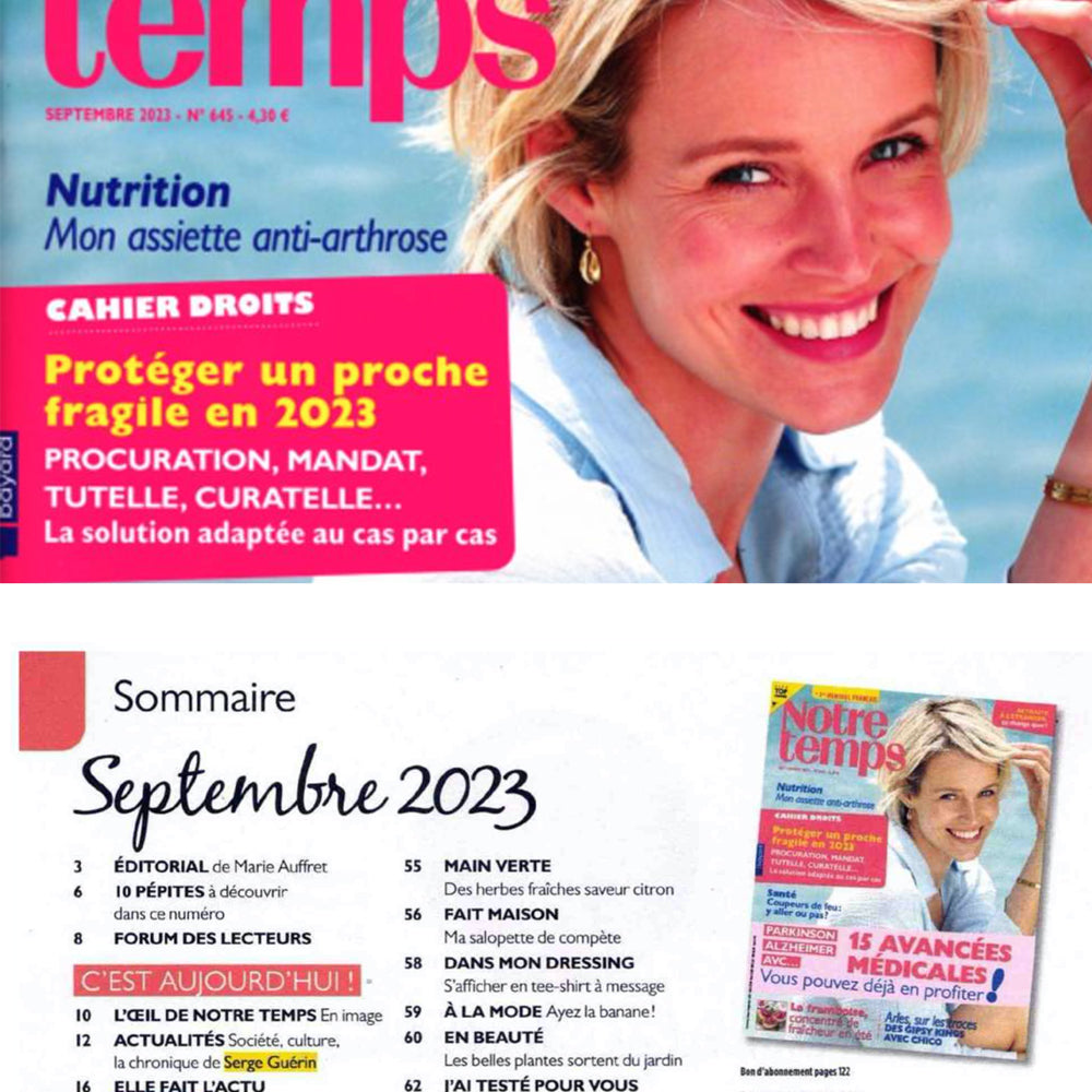 NOTRE TEMPS 1 septembre 2023 - N°645