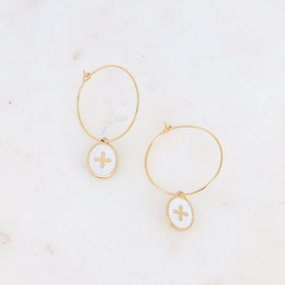 Boucles Ikita Paris -  Créoles Stellacruz