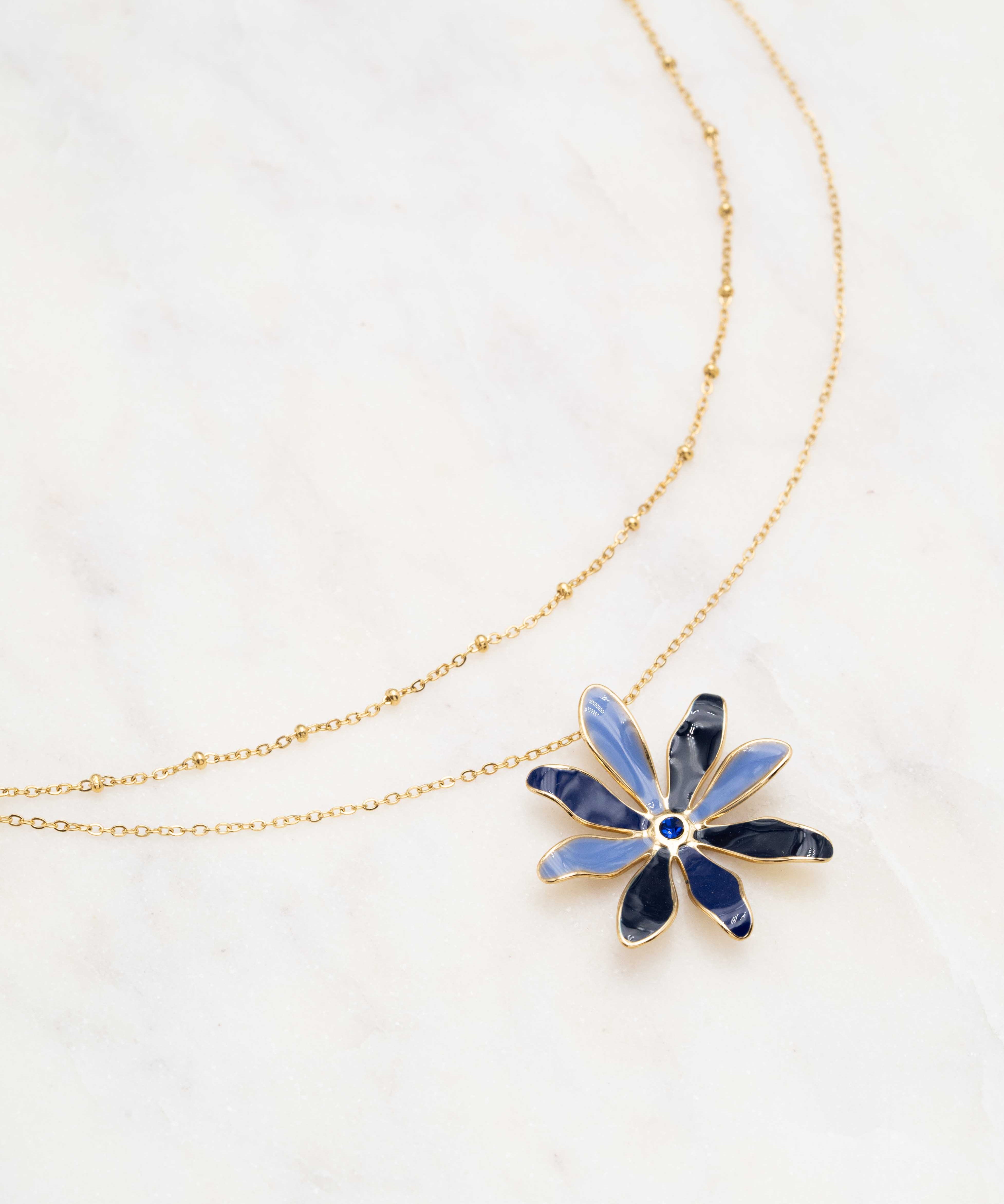 Collier Ikita Paris - Blomst MULTIRANGS