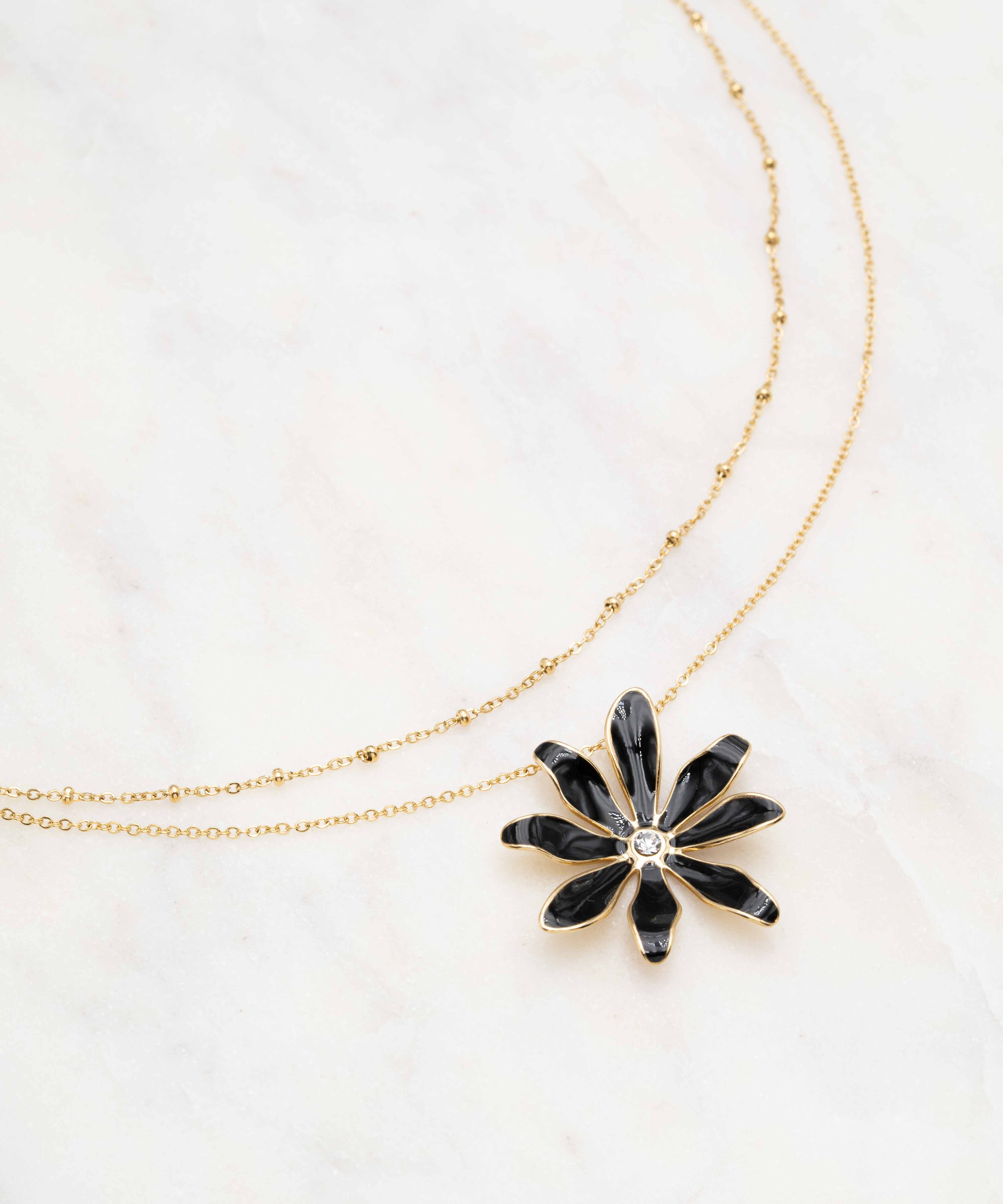 Collier Ikita Paris - Blomst MULTIRANGS