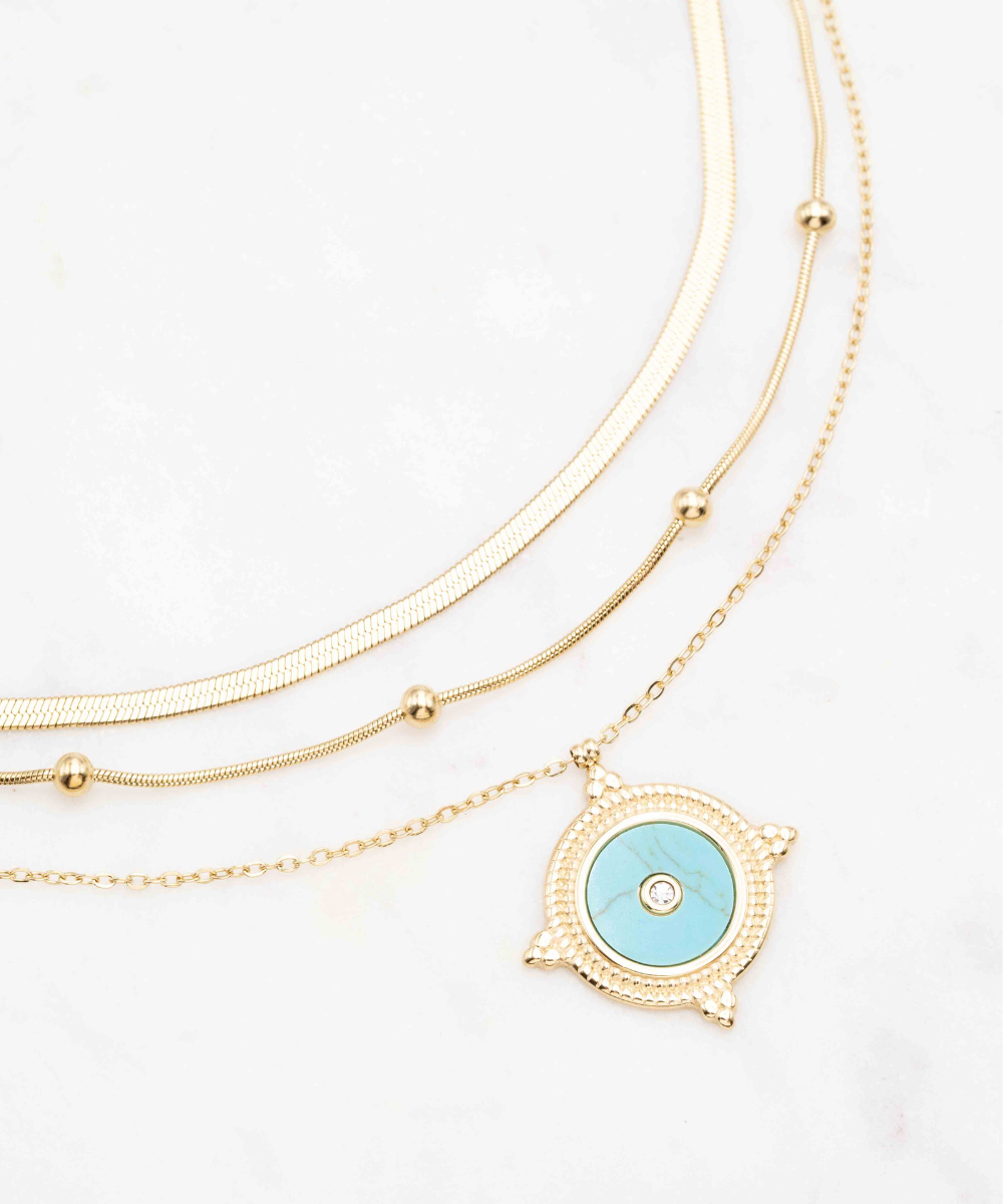 Collier Ikita Paris - Willy multirangs