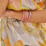 Bracelet  Bouddhiste épais - Rose Gold