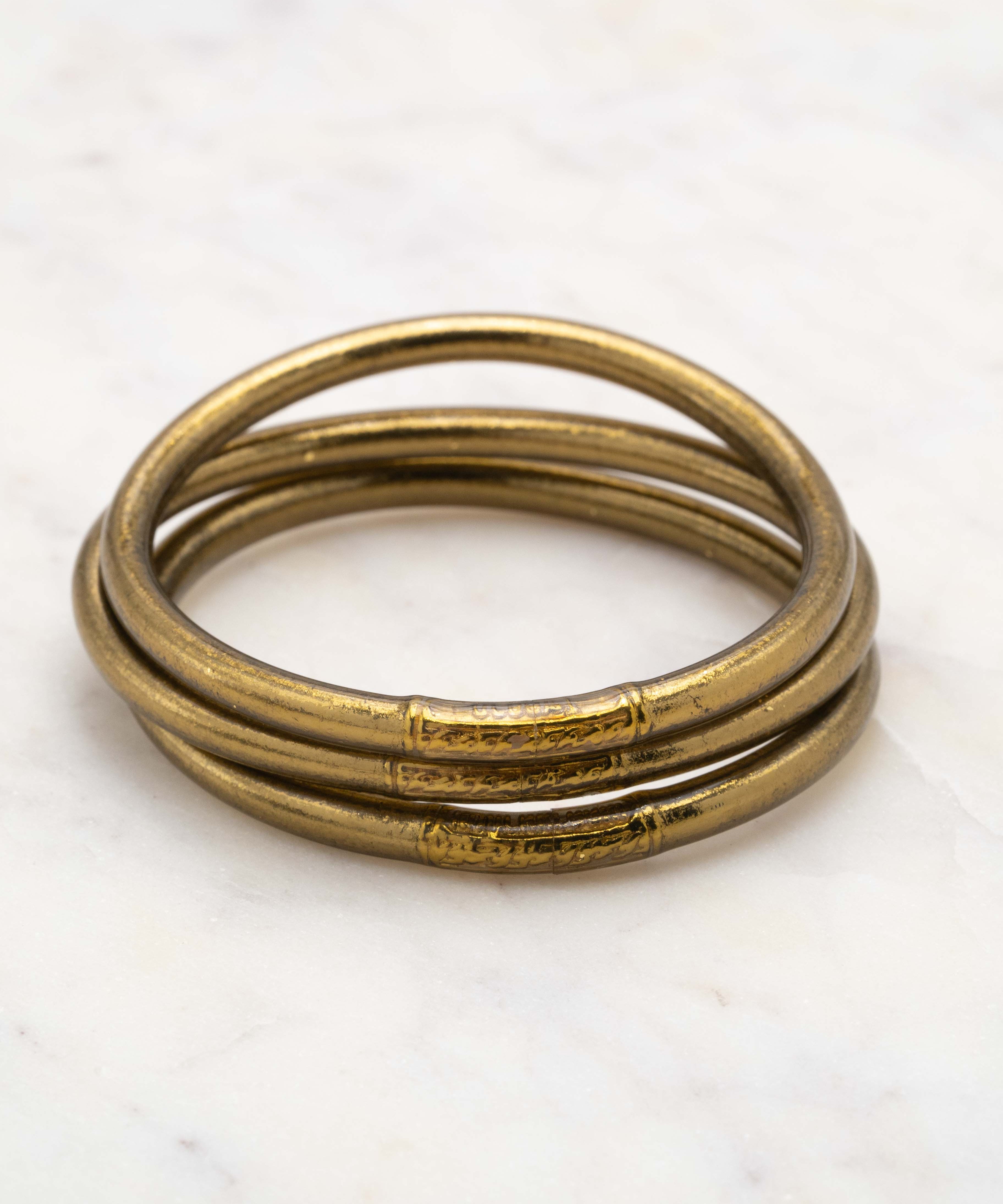 Bracelet Bouddhiste épais - Dark Antique
