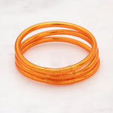Bracelet Bouddhiste épais - Orange