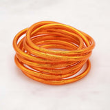 Bracelet Bouddhiste épais - Orange