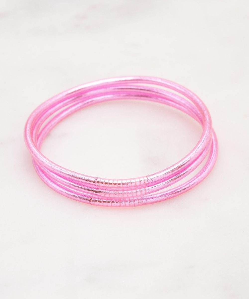 Bracelet Bouddhiste fin - Rose
