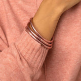 Bracelet  Bouddhiste épais - Rose Gold