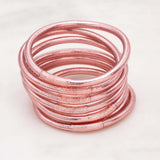 Bracelet  Bouddhiste épais - Rose Gold
