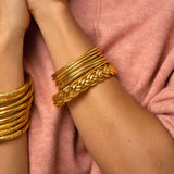 Bracelet Bouddhiste fin - Doré