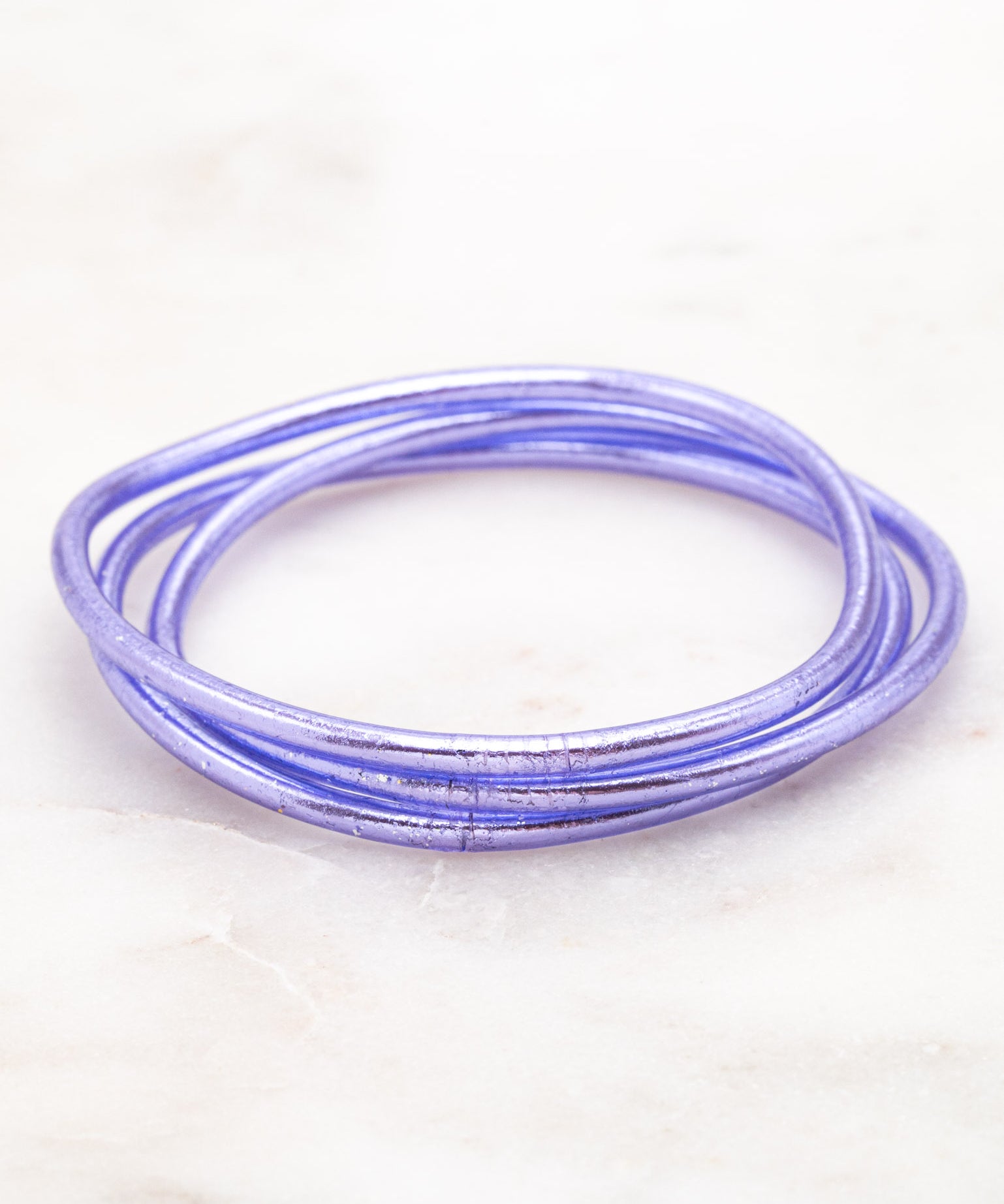 Bracelet Bouddhiste fin - Violet