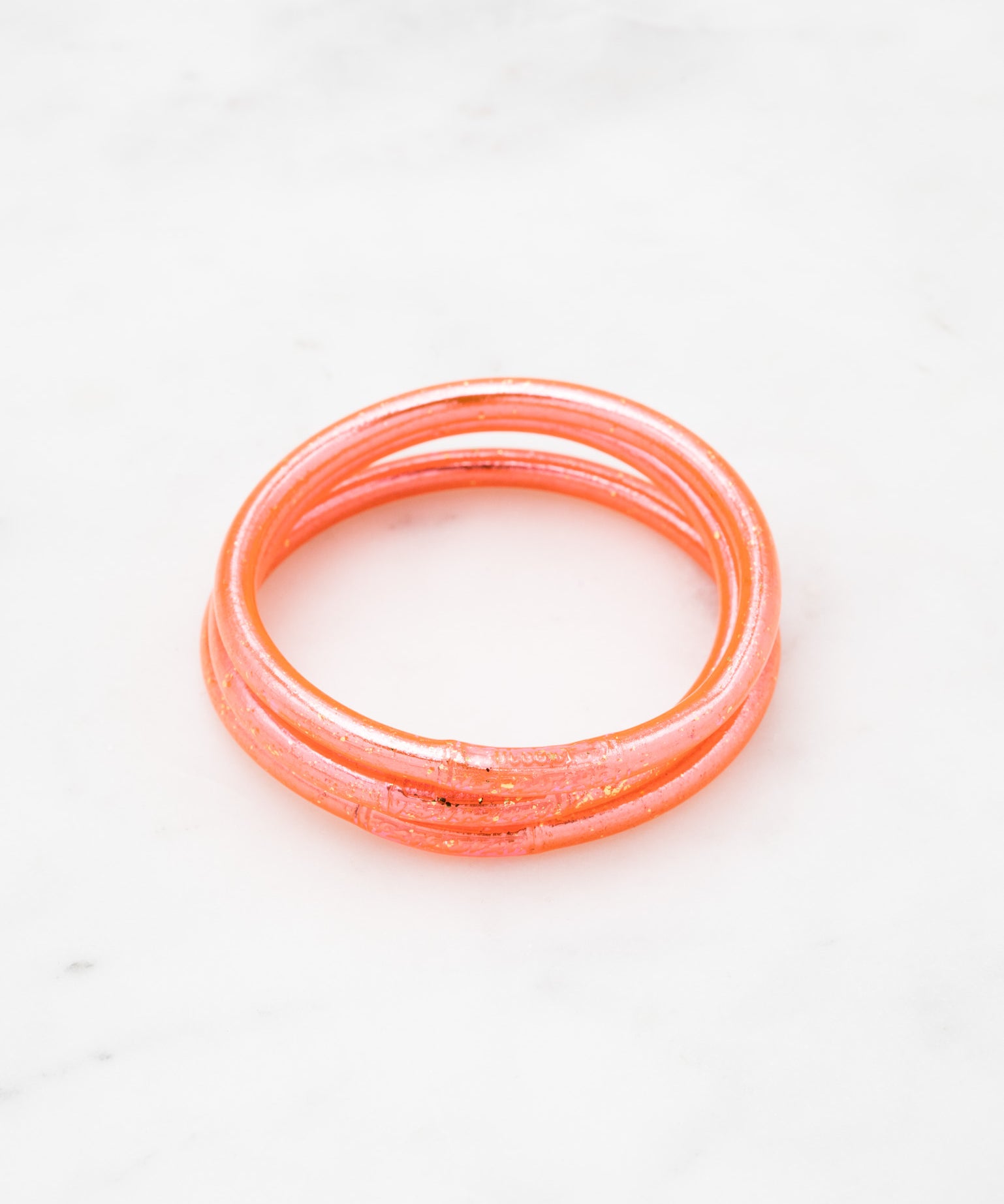Bracelet Bouddhiste épais - Corail
